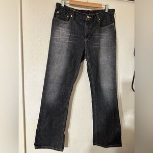 Ralph Lauren Polo Jeans Co Jeans WomenVTG Black 100%Cotton Signature Bootcut 12